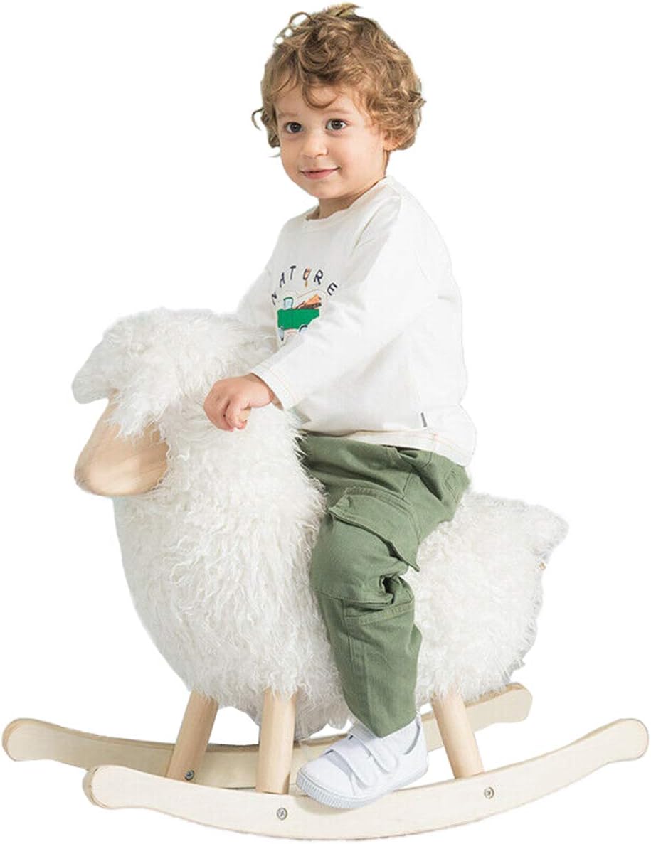 lamb rocking horse