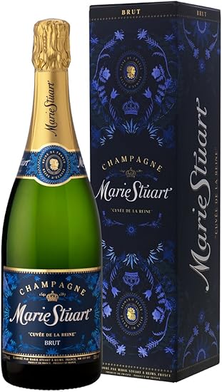 Amazon Co Jp ライチの香りの素敵シャンパン メアリーステュアート キュヴェ ド ラ レイヌ ブリュット ギフトボックス入り 750ml フランス シャンパン 辛口 Winery Direct 食品 飲料 お酒