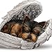 The Hamilton Collection Blake Jensen Yorkie Leave Paw Prints On Our Hearts Wrapped in Angel Wings Figurine