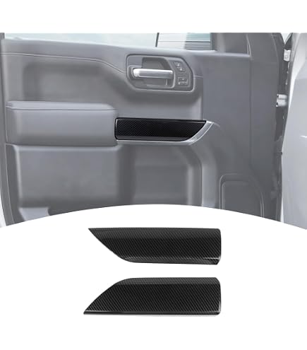 Genuine GM Door Trim Set For 2019-2023 Silverado/Sierra Crew Cab - Silver Hammer Color