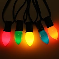 Brightown C7 Christmas Replacement Light Bulbs 50