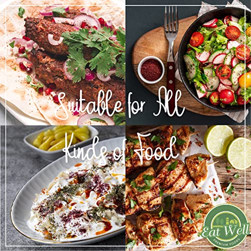 Eat Well Sumac Spice Powder 16 oz Bulk Extra Large Size Ground Sumac