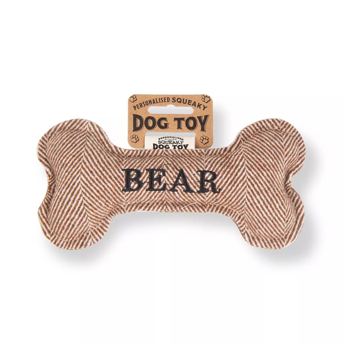 History & Heraldry Squeaky Dog Toy (Bear) — image 1