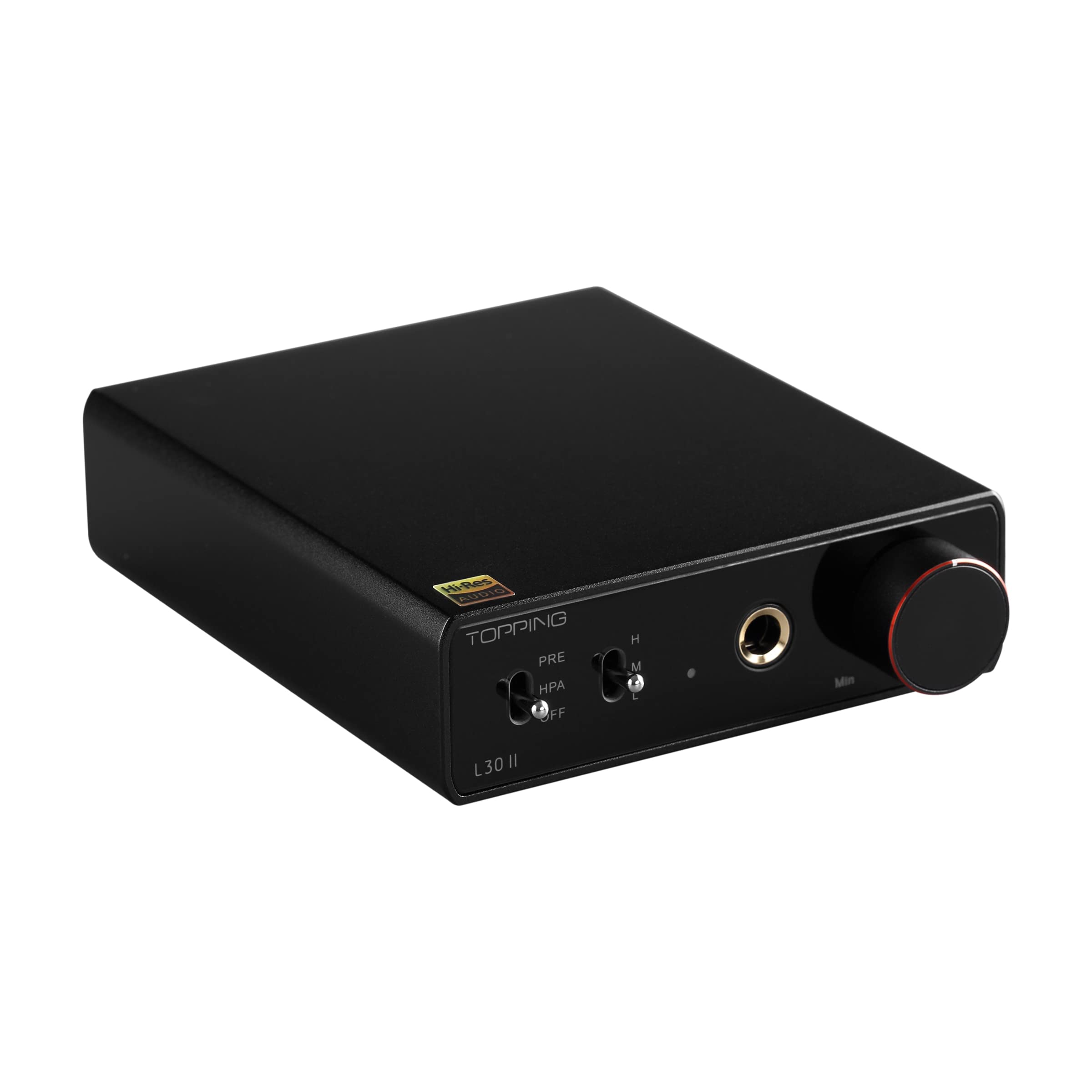 TOPPING L30II NFCA Modules UHGF Technology 0.3uV Ultra Low Noise Cost-effective Headphone Amplifier (Black)