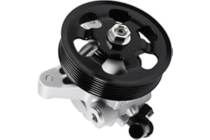 YOMALL Power Steering Pump with Pulley 21-5419 for 2005-2011 CR-V for 2006-2007 Accord for 2006-2011 Element for 2006-2008 TSX for 2002-2006 RSX Power Assist Pump