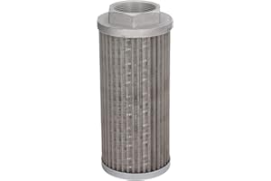 ODORKLE Hydraulic Suction Filter, Hydraulic Suction Metal Screen Filter Heavy Equipment Parts Accessories for Generator Auto