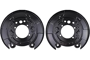 DriveFix Rear Left and Right Brake Dust Shield for Nissan Xterra 2005-2015, Frontier 2005-2020