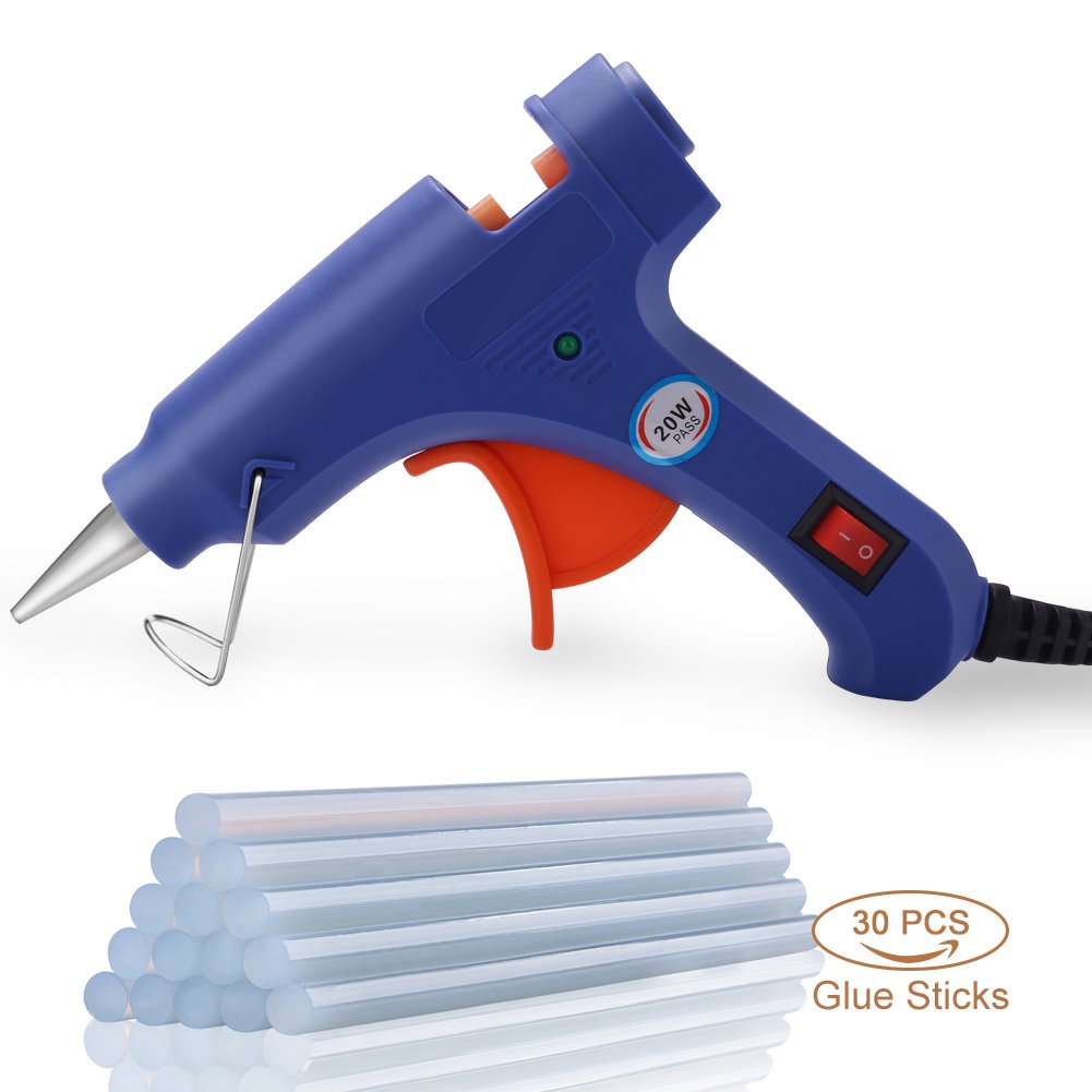 GHB Pistolas de Encolar con piezas Barras de Pegamento para Pequeños Proyectos