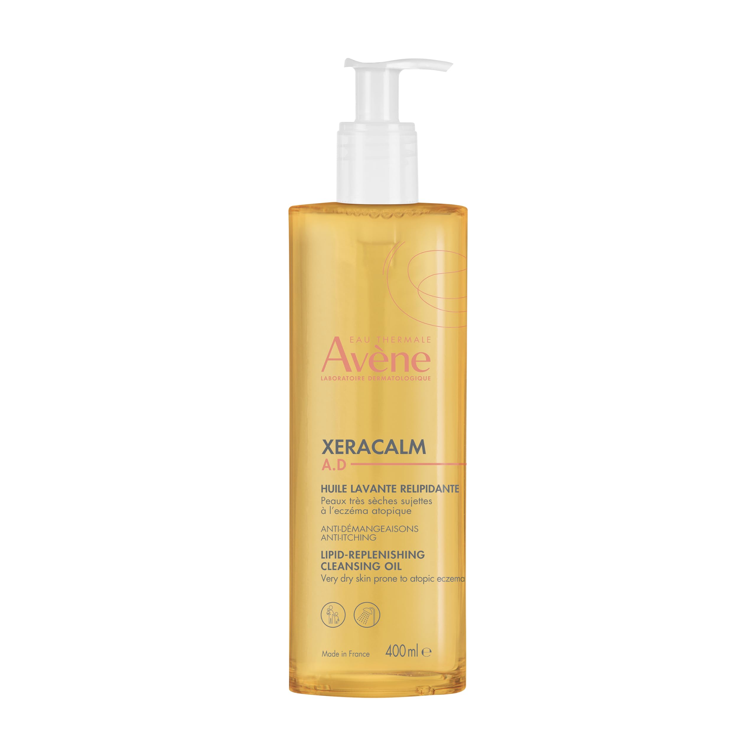 Eau Thermale Avène - XERACALM A.D Lipid-replenishing cleansing oil for Sensitive Skin, 400ml