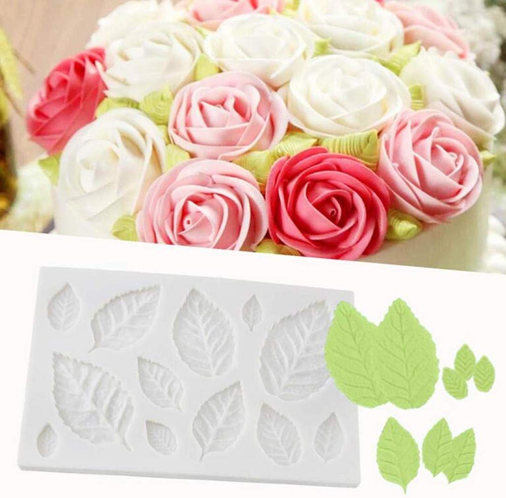 FUNSHOWCASE Molde de Copo de Nieve, Moldes de Pastel de pudín de ...