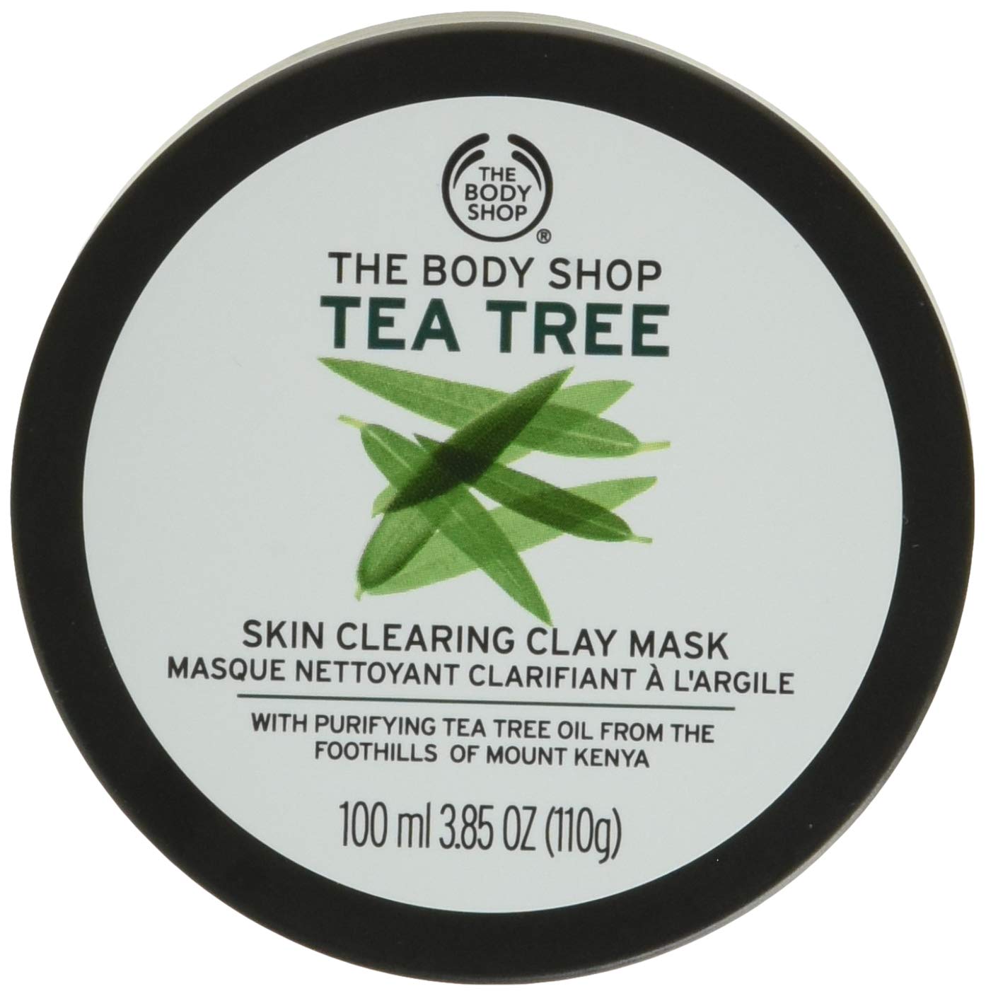 The Body Shop 1092184 Tea Tree Skin Clearing Clay Face Mask, 3.85 Oz: Beauty