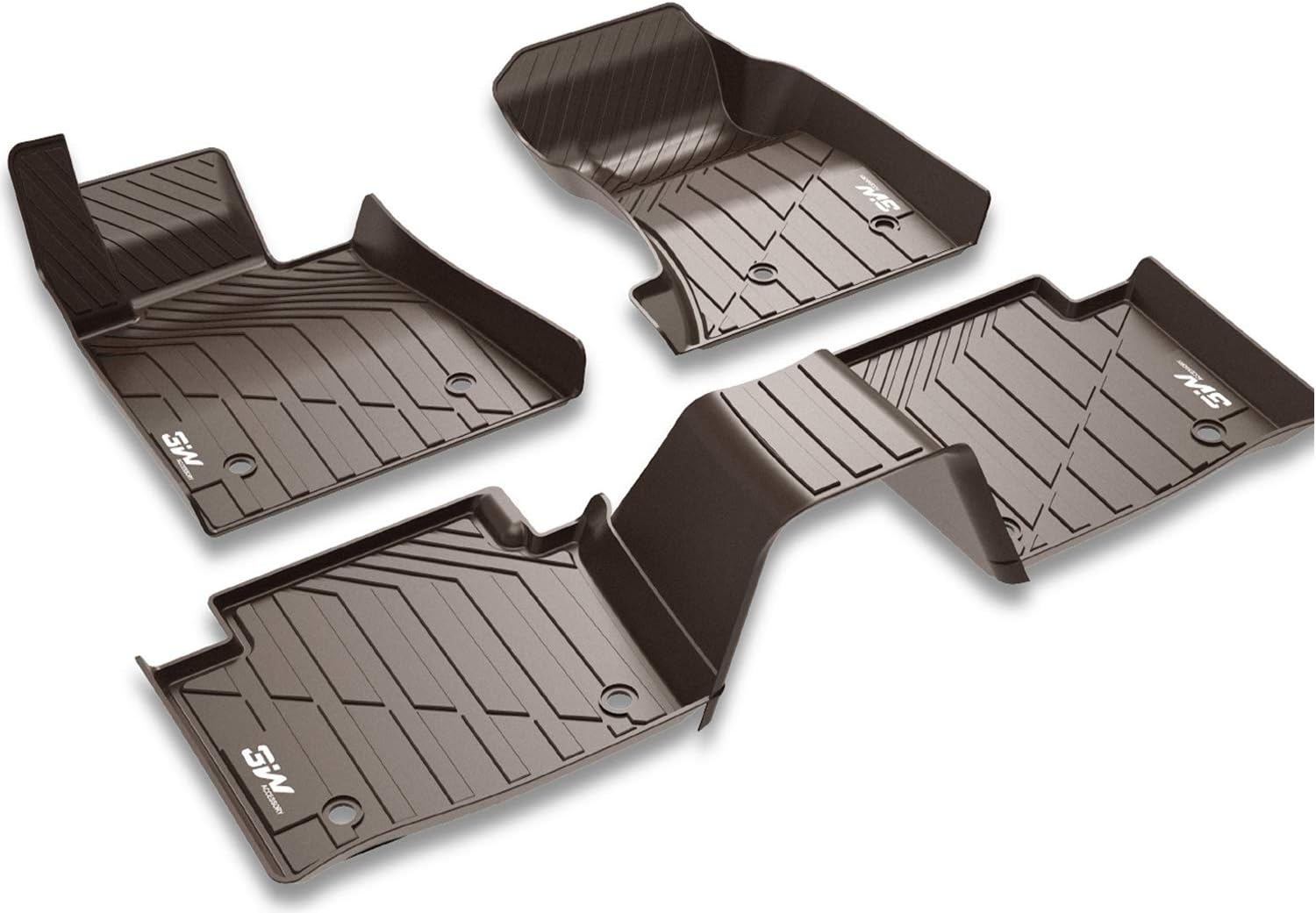 3W Floor Mats for Cadillac XT5 (20162020) Custom Fit Car