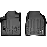 SMARTLINER Custom Fit Floor Mats 1st Row Liner Set for 2009-2015 Honda Pilot