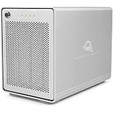 OWC Mercury Elite Pro Quad 0TB USB-C 10Gb/s RAID Storage Enclosure | Add up to four 2.5/3.5-inch SATA drives - Up to 1014MB/s - Supports software RAID