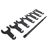 Pneumatic Fan Clutch Wrench Set, Fan Clutch Removal Tool Kit, 43300 Compatible with Ford GM Jeep Vehicles