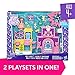 Littlest Pet Shop Prep 'n Party Double Playset Toy, Sparkle Deco, Includes Fan-Voted Pet, Ages 4 and Up