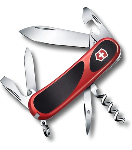 wkwiwkレッド76cmAM Amazon.com: Victorinox Evolution 10 Red Swiss Army Knife, 13