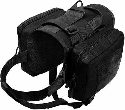 Pet Artist étanche Tactique Harnais Pour Chien Sac à Dos Sac