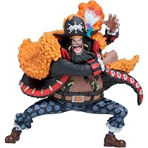 Banpresto One Piece Benn Beckman-figur fra Grandline-serien 17 cm Grå Techinn