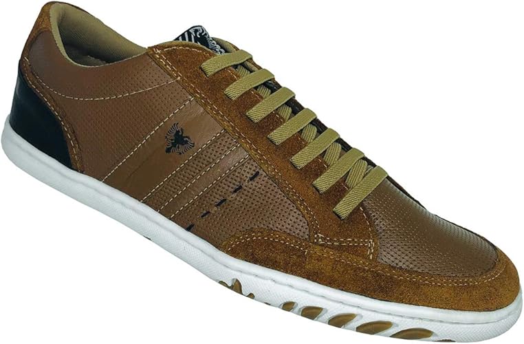 sapatênis couro cavalera milo masculino