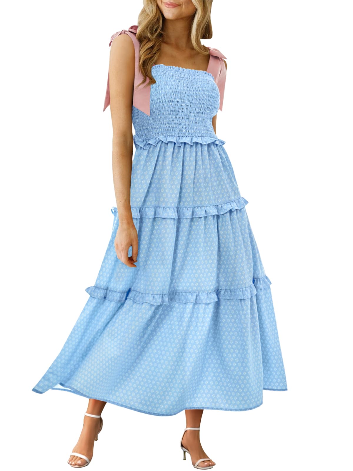 Wenrine Womens Green Summer Beach Dresses main image 1