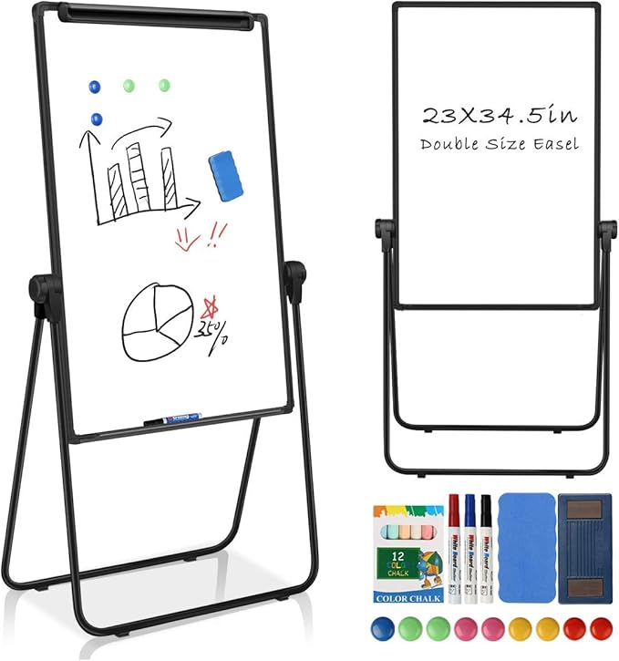 JOYOOSS 23" x 34.5'' UStand Whiteboard Portable