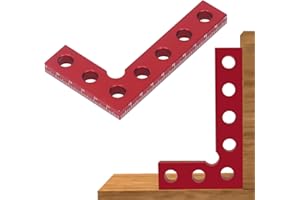 Mini Small Square Center Finder Tool 90 Degree Quick Measuring Aluminum Alloy Woodworking Ruler for Machinist Carpenters Red 