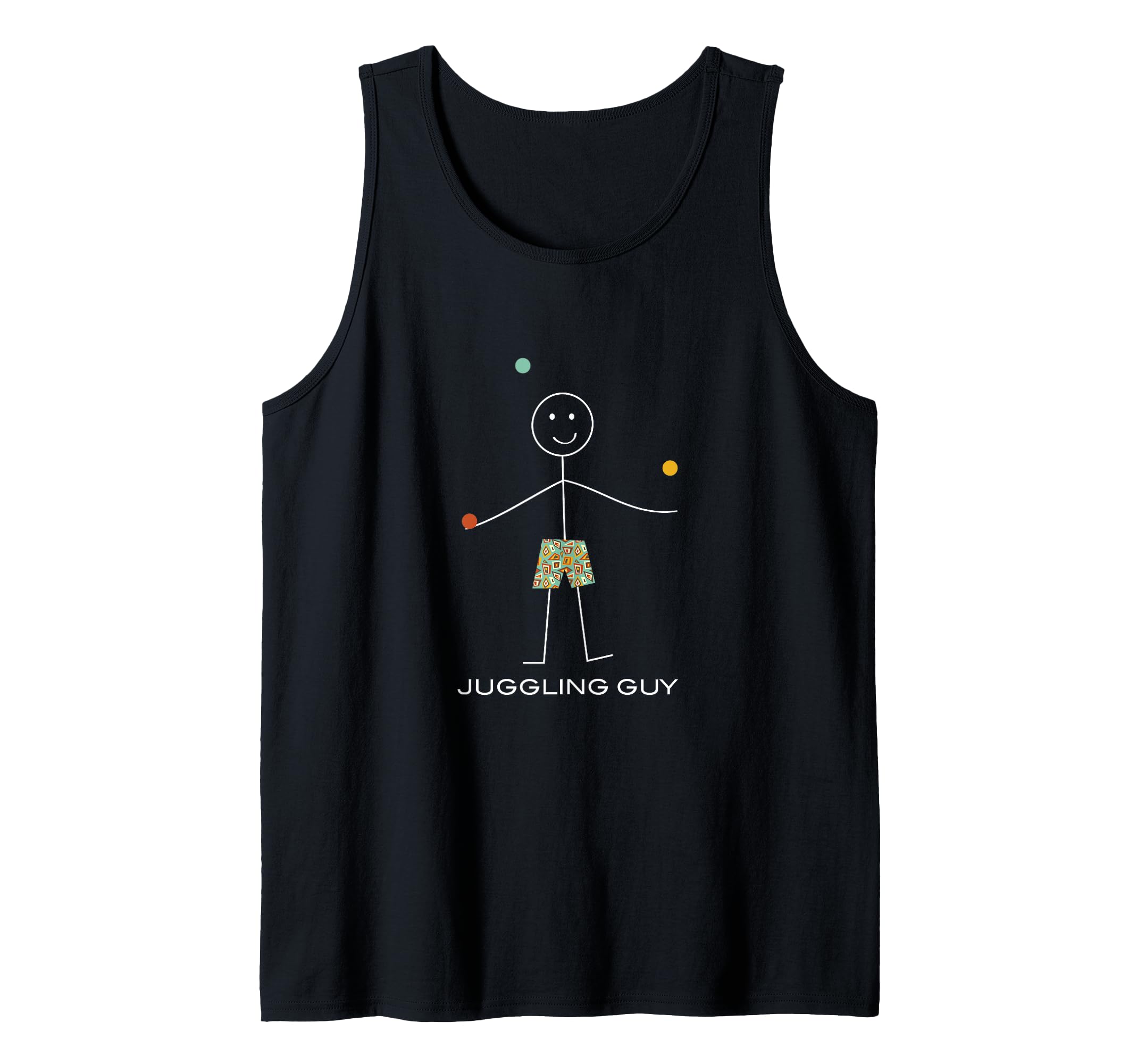 Mens Funny Men Juggling Guy Boy Juggler Tank Top