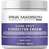 Anti Aging Dark Spot Corrector Cream for Face & Body - Made in USA - Skin Nourishing Age Spot Remover Women Men 4 OZ