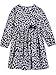 Bonny Billy Girl's Long Sleeve Daisy Print Children Skater Dress