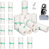 20 Rolls Mini Printer Paper, Long Printer Paper 57 x 25 mm Self Adhesive Thermal Paper Printable Sticker Paper for Pocket Thermal Printer