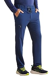 Healing Hands Men's Scrub Pant Nash Pant with 6