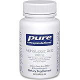 Pure Encapsulations Alpha Lipoic Acid 200 mg | ALA Supplement for Liver Support, Antioxidants, Nerve and Cardiovascular Healt