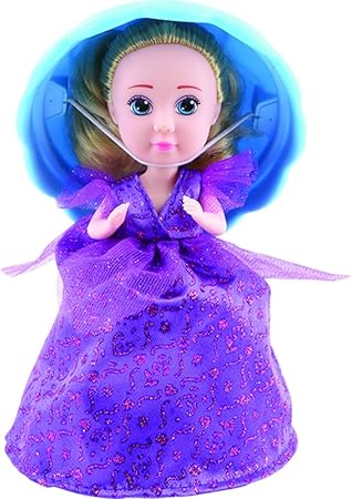 Cupcake Surprise Doll - Violet (As seen on TV), Toys for Girls, 3years & Above, Dolls for Girl, Return Gift