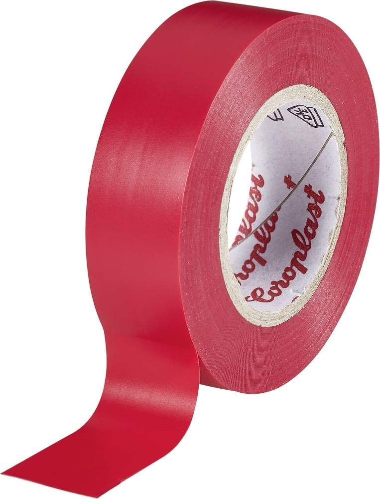 Coroplast 302 302-25-RD Insulation Tape Red (L x W) 25 m x 15 mm 1 Piece