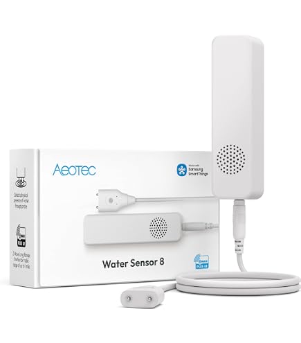 Amazon.com: Zooz 800 Series Z-Wave Long Range Water Leak XS Sensor