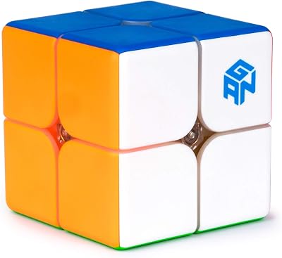 GAN 249 V2 2x2 Speed Cube Honeycomb IPG Core Stickerless 49mm
