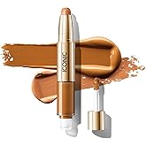 ICONIC LONDON Radiant Concealer & Brightening Duo | Creamy Liquid + Brightening Crayon Dual Ended Concealer, Cruelty Free, Vegan Makeup