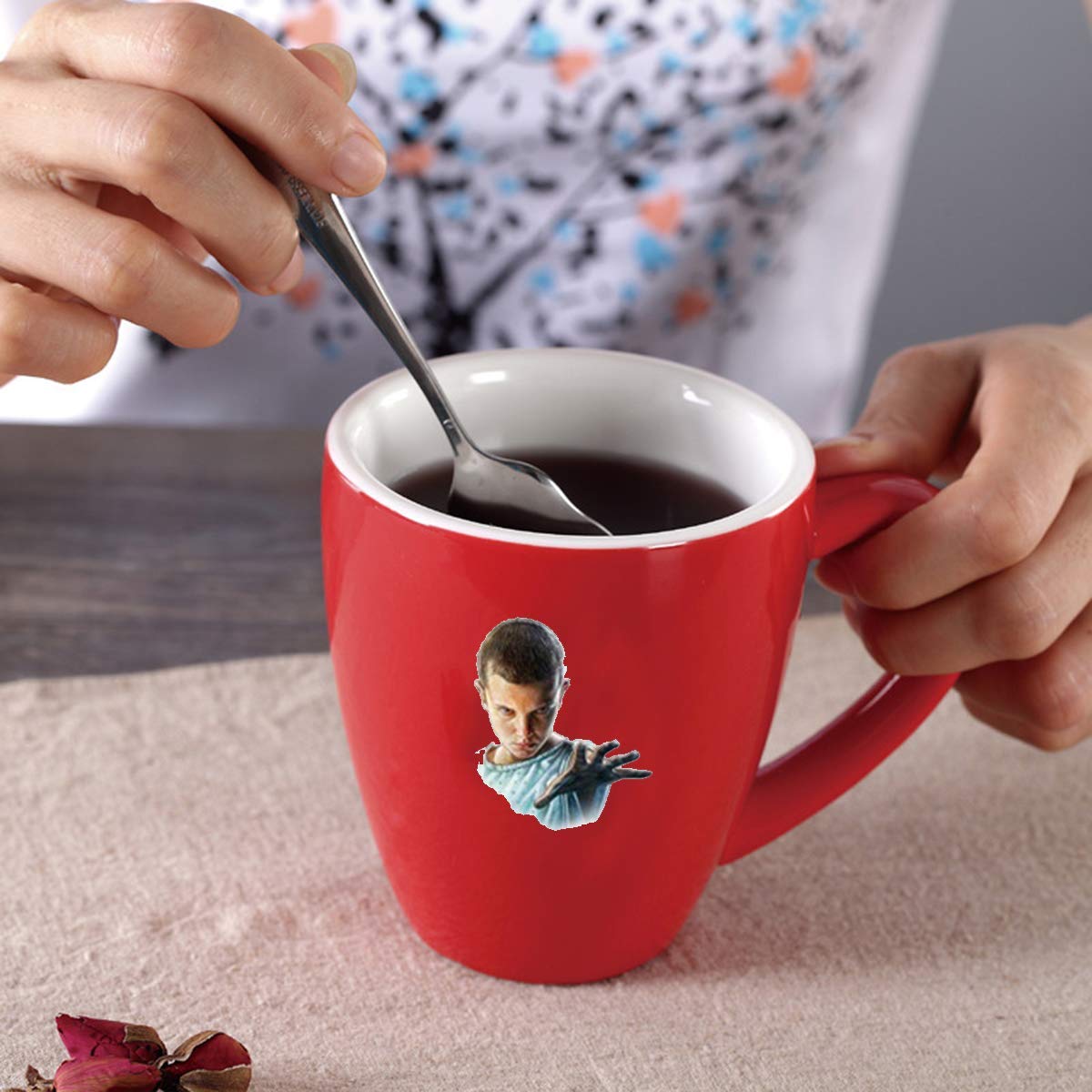 50 pcs Stranger Things Sticker Funny Waterproof Vinyl Stickers for Laptops, Hydro Flasks,Water Bottles,Computers,Phone,Skateboard