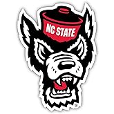 NC State Wolfpack 8 Inch Vinyl Decal Sticker Officially Licensed Collegiate Product