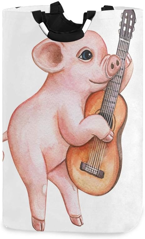 Nota musical Cesto para ropa para guitarra Caja para cesta para