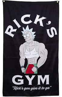 Amazon Com Calhoun Rick And Morty Indoor Tapestry Wall Banner 30