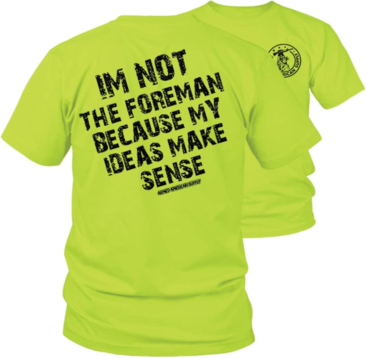 Amazon.com: My Ideas Make Sense - Hi Vis/Hi Viz Funny Construction