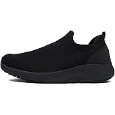 AEHAO Women's Non Slip Work Shoes Food Service Waterproof Slip-Resistant Chef Shoe for Kitchen Restaurant Hospital Staff Lightweight Walking Sneakers with Easy-Clean Slip-On Design