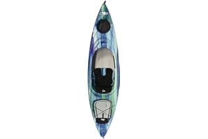 Pelican Argo 100X EXO - Recreational Sit in Kayak - Amethyst - Lightweight Patented Ram-X™ Material - Ergobreeze™ Seating Sys
