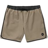 RVCA Mens Yogger Hybrid Athletic Sport Shorts