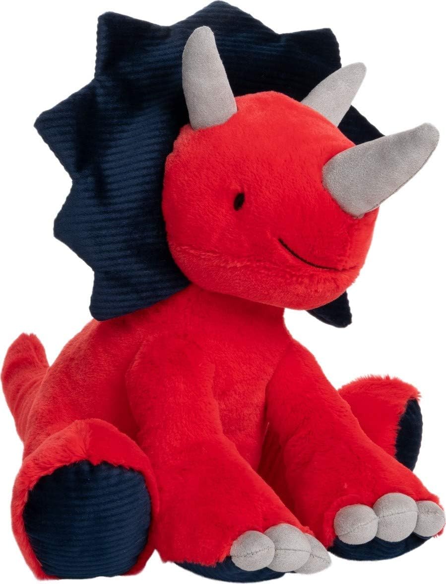 red dinosaur plush