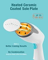 BEAUTURAL Clothes Steamer 1200W Portable Handheld with 260ml Tank Azul view 2