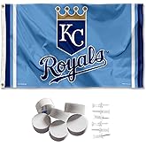 Kansas City Royals Powder Blue Banner and Tapestry Wall Tack Pads