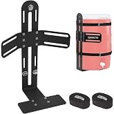 KEMIMOTO 5-Gallon Water Cooler Holder, Steel Trailer Rack (Holder Only) | Steel Bucket Holder Compatible with Trailers, Trucks, UTVs, Mowers, RVs; for Landscaping, Worksites, Travel and Camping Use